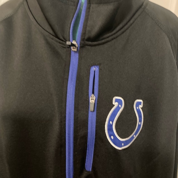 Colts NFL men’s XXL pull over half zip jacket - Picture 2 of 11